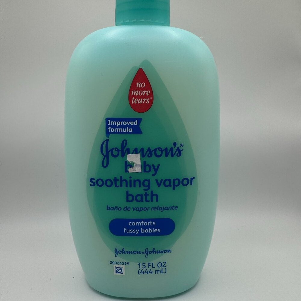 Johnson's Baby Soothing Vapor Bath 15 oz -Brand New Sealed